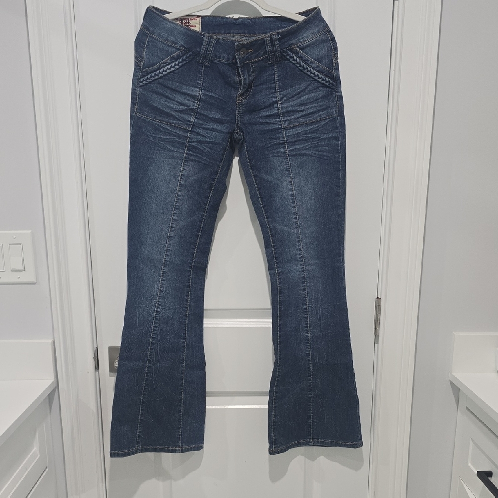 The Universe Hangs 1st. Women's Blue Jeans